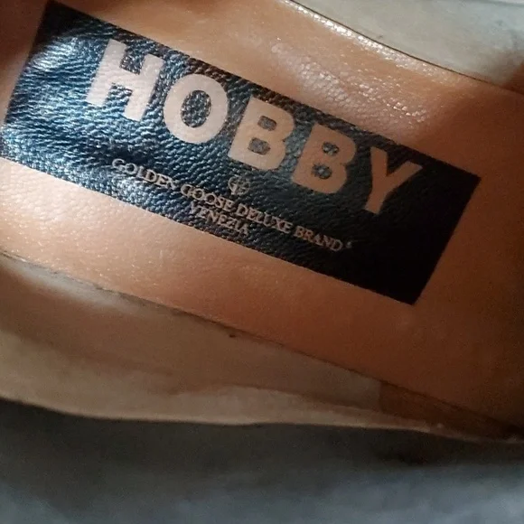 Golden Goose Hobby deluxe brand black booties